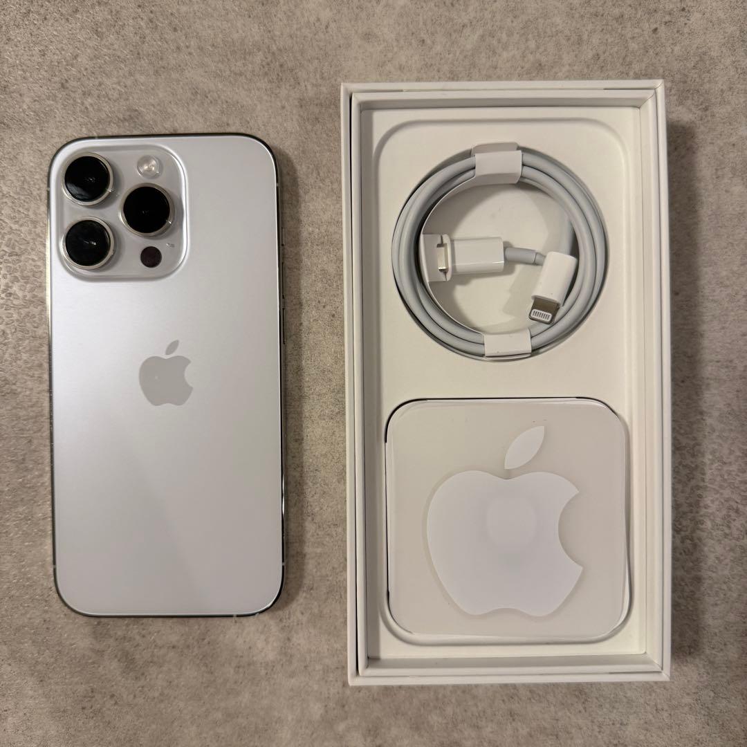 [超美品] iPhone 14pro 128GB シルバー　SIMフリー