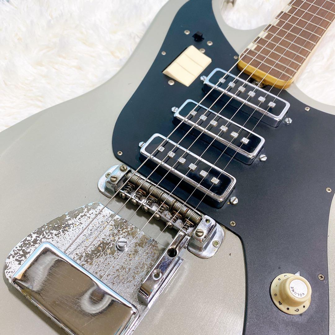 TEISCO YG-6 1960年代 ビザールギター　ビンテージ 稀少色