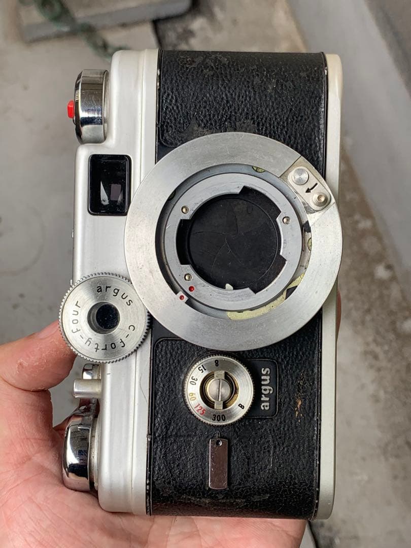argus c-forty-four 50 f1.9 シャッターOK ジャンク