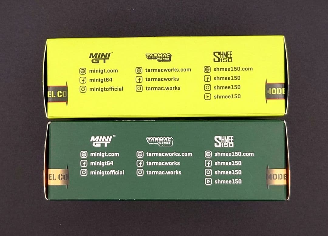 MINI GT Ford Mustang&Porsche Taycan2台セット