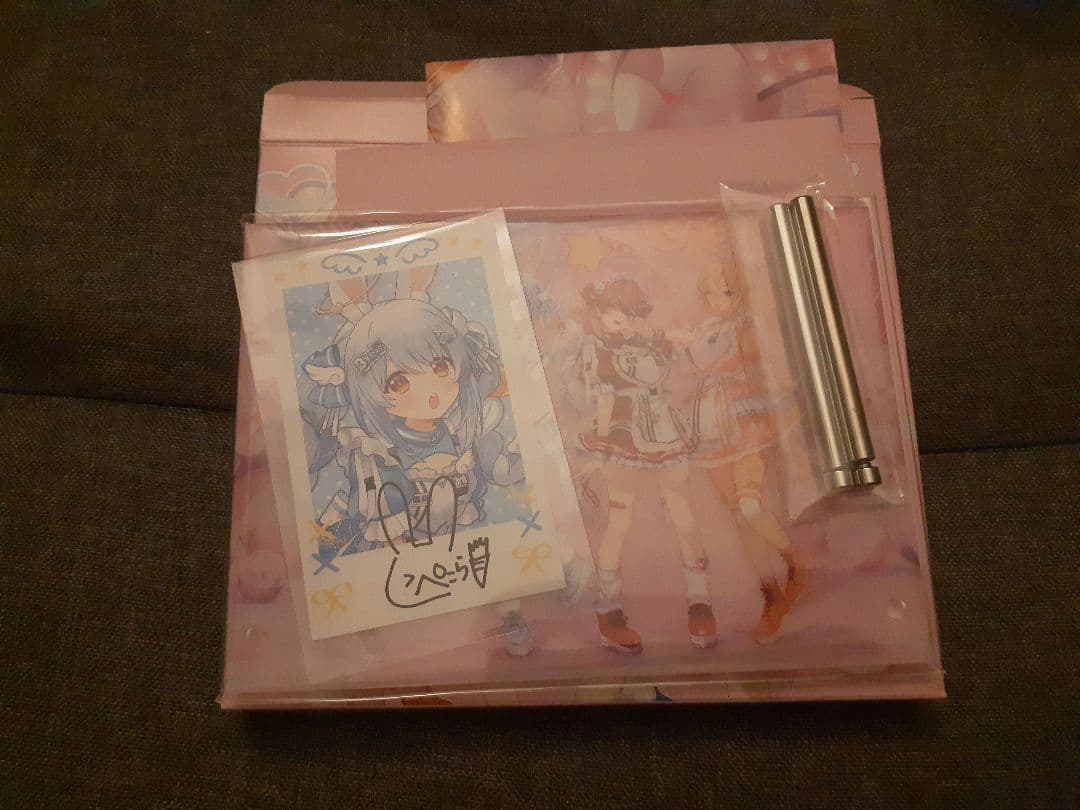 ホロライブ 3期生 1st きゅるるん大作戦 CD 兎田ぺこら チェキ風カード