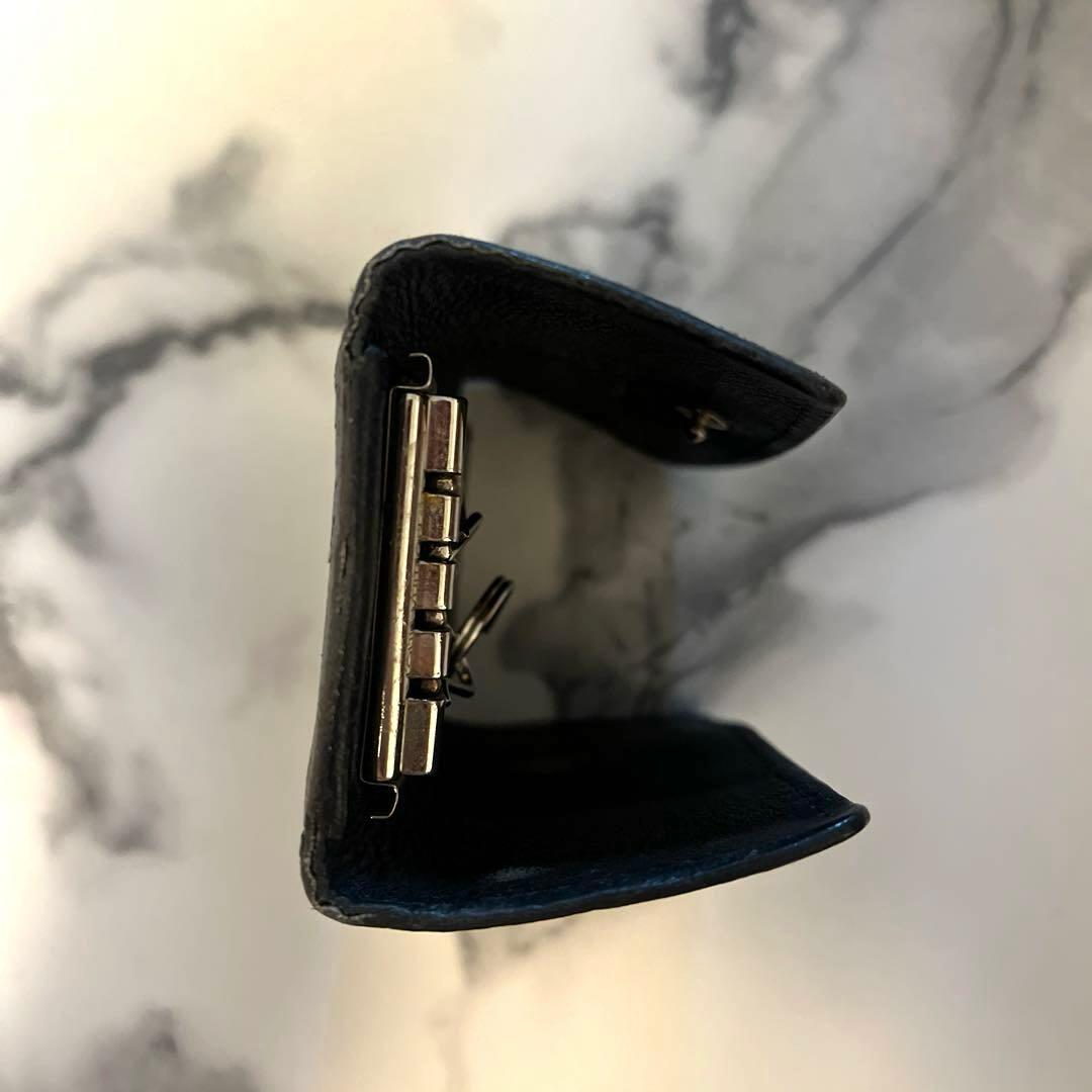 ルイ・ヴィトン LOUIS VUITTONキーケース　黒　ミュルティクレ　マヒナ