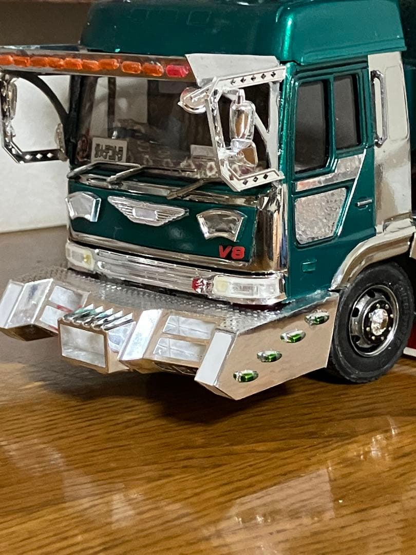 プロフィアデカ箱ダンプ1／32完成品