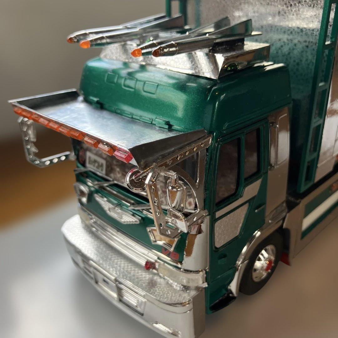 プロフィアデカ箱ダンプ1／32完成品