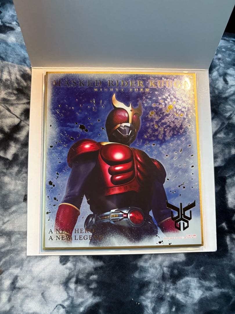 仮面ライダークウガ色紙アート