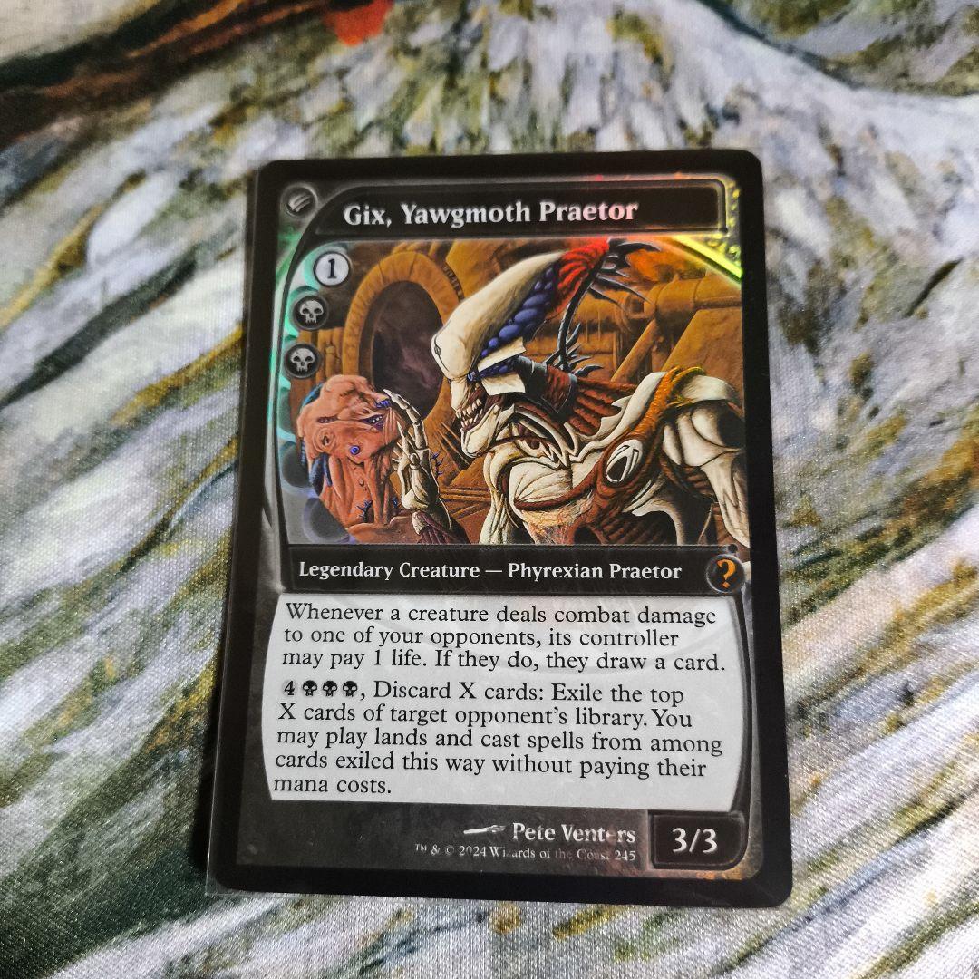 MTG ヨーグモスの法務官、ギックス 未来枠 foil