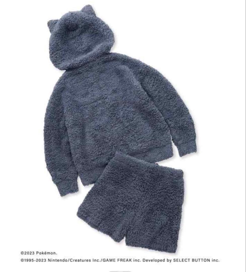 ジェラートピケ カビゴンパーカ&ショートパンツセット　【未使用】