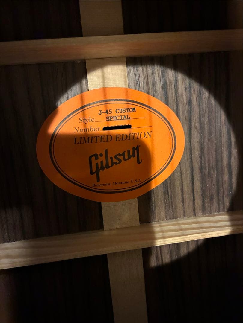 ギター Gibson J-45 Custom Special Rose Anthem