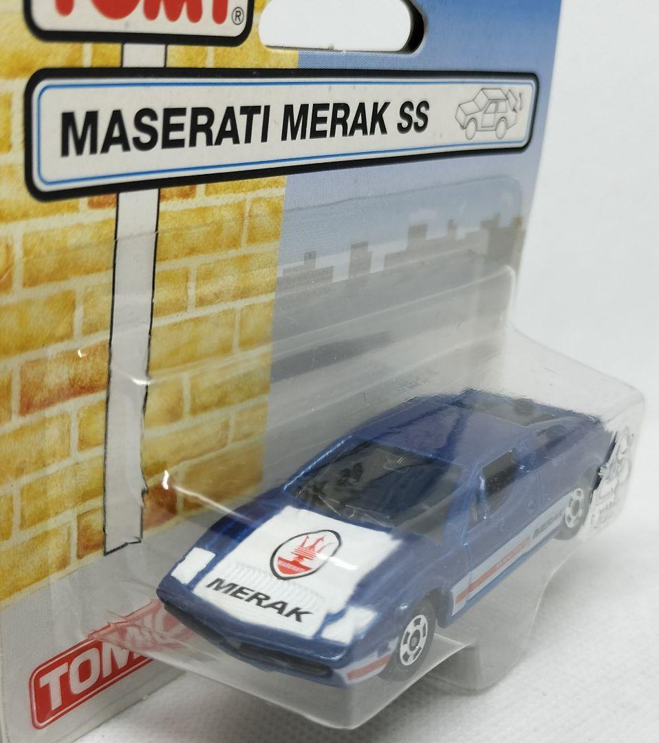 《UKトミカT7》逆輸入ヨーロッパ輸出用【マセラティメラクSS】ブリスターパック