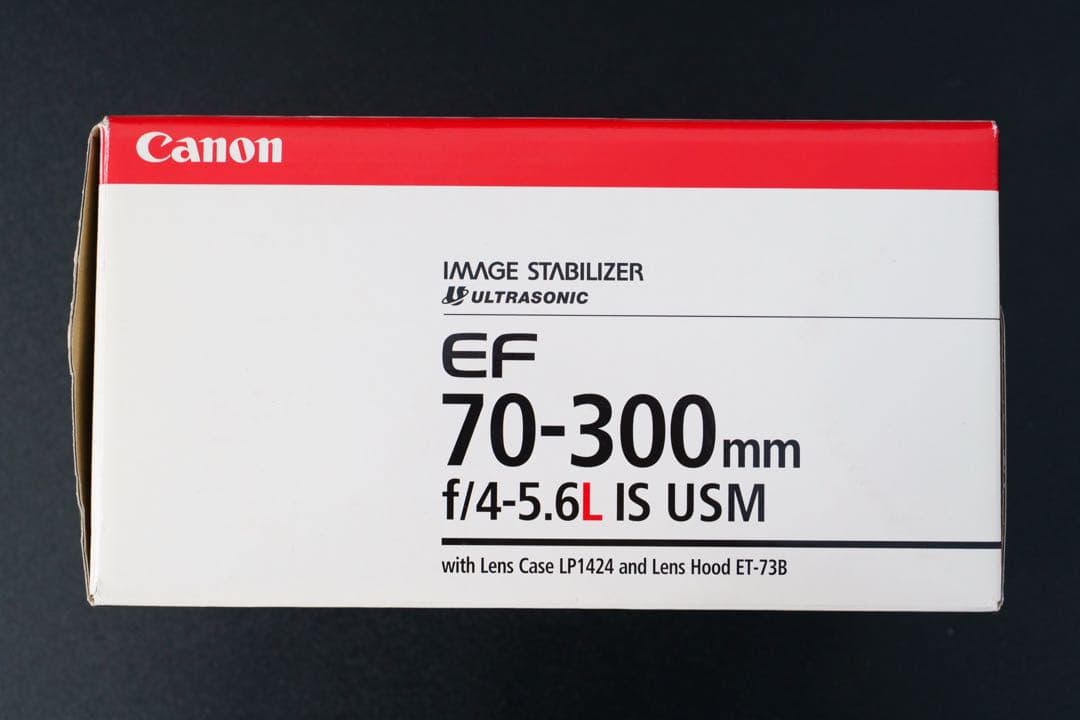 CANON EF70-300mm F4-5.6L IS USM 元箱付き