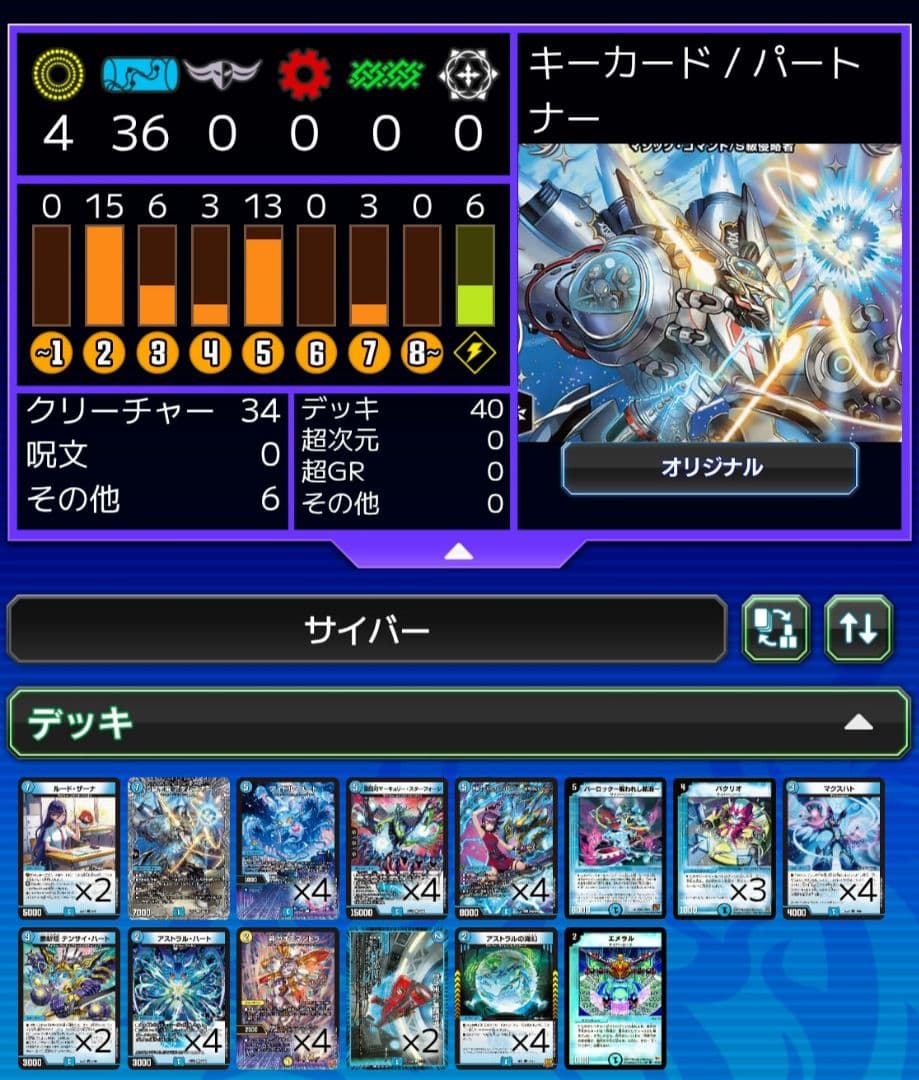 【デュエマ】サイバーループデッキ アダムスキー型