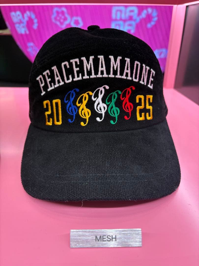 GDRAGON peacemamaone 韓国 popup限定キャップ メッシュ