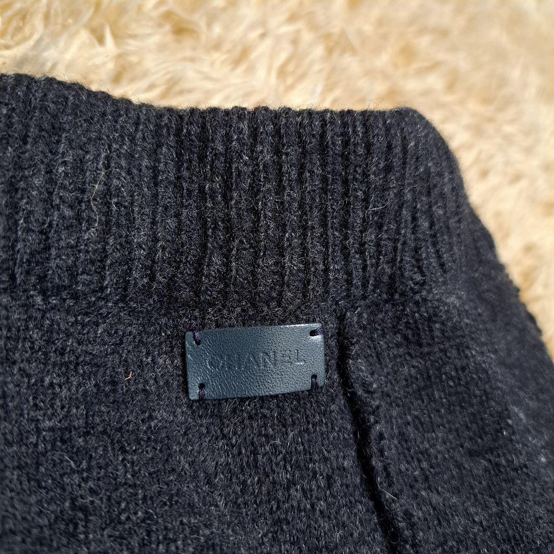 CHANEL　シャネル　スカート　格子　フレアスカート　38