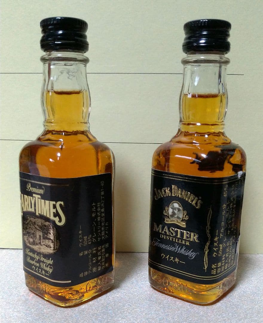 ジャックダニエル　マスターディスティラー　アーリータイムズ　ミニチュア