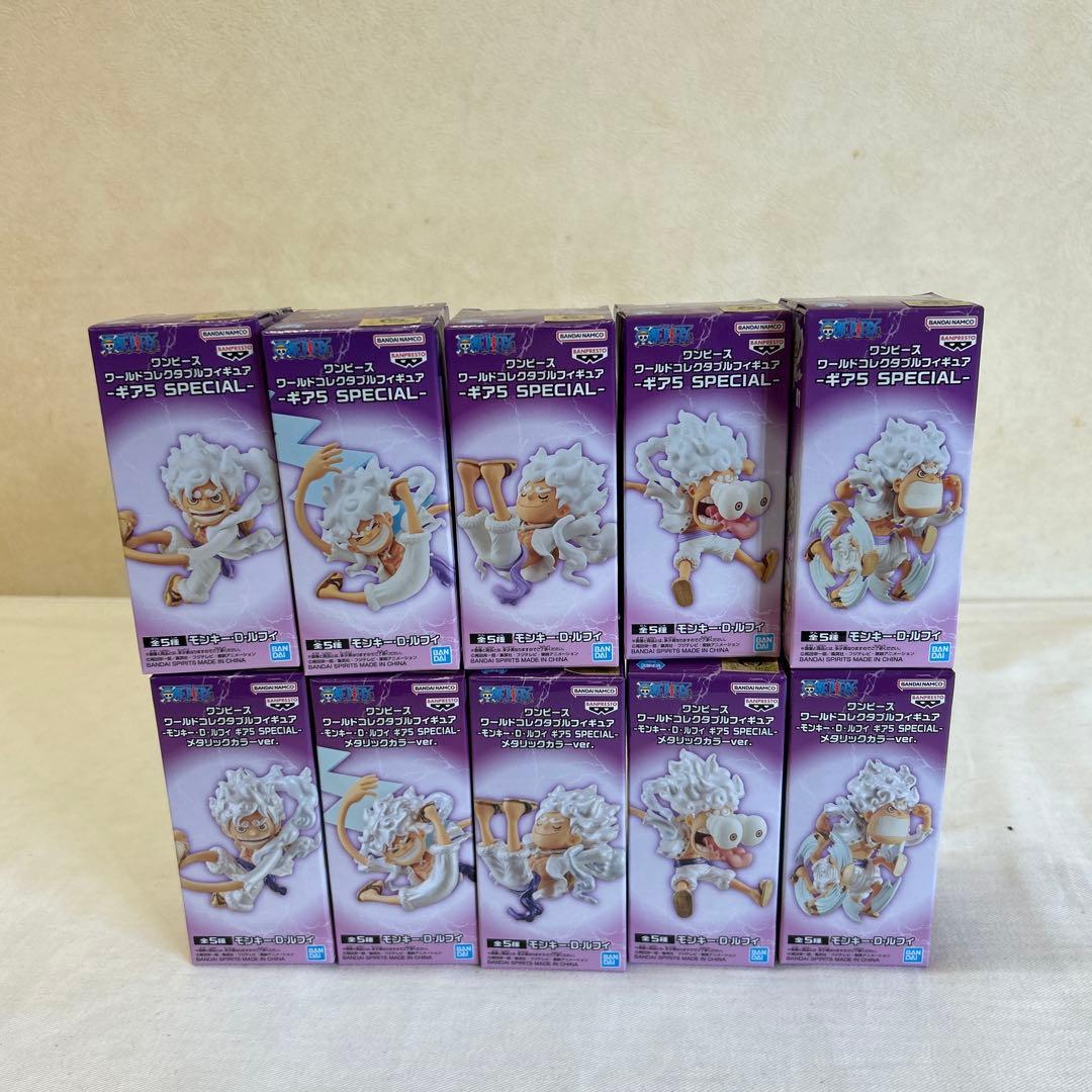 ワールドコレクタブルフィギュアGEAR5スペシャル&メタリックカラー