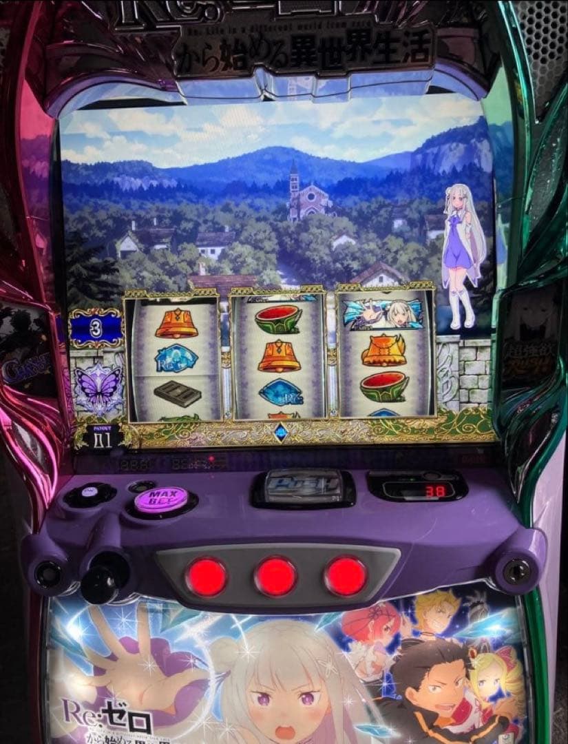 パチスロ実機　LRe:ゼロから始める異世界生活　2nd season
