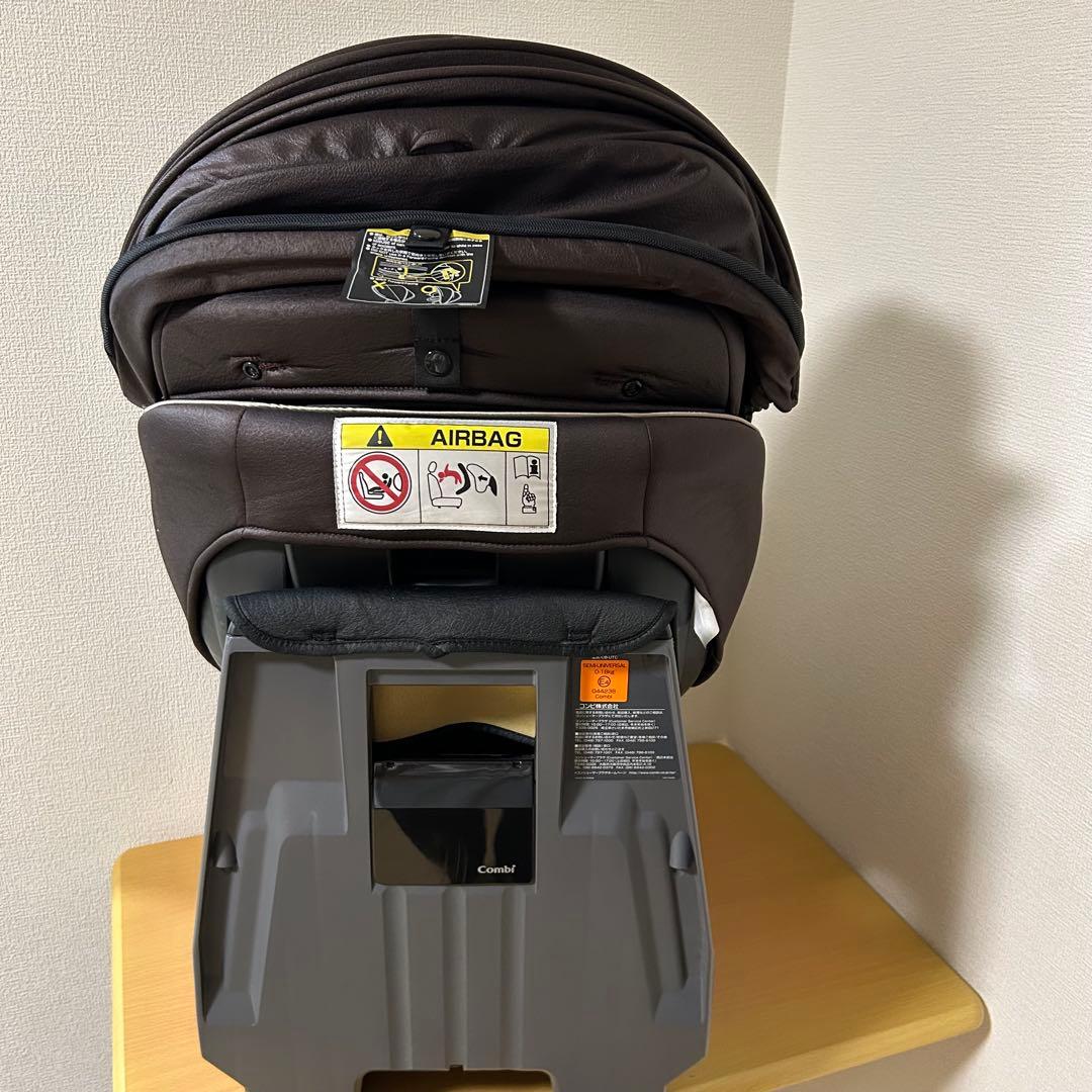 コンビ クルムーヴスマート エッグショック JG-600 ブラウン シートベルト