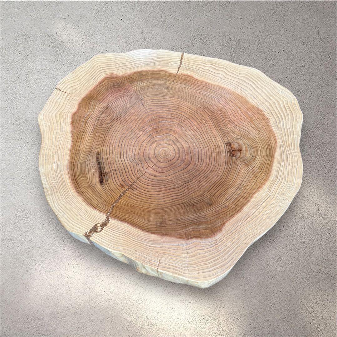 【専用】　一枚板サイドテーブル　輪切りテーブル