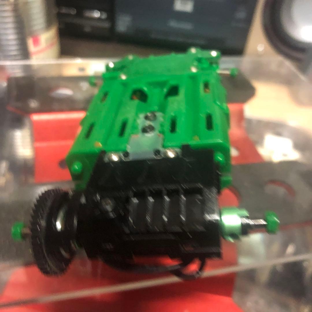 M*a様 京商ミニッツ、MR-03EVO緑シャシー緑モーター、