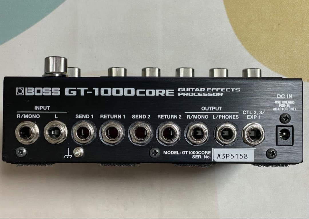 BOSS GT-1000CORE FS-7フットスイッチ付き