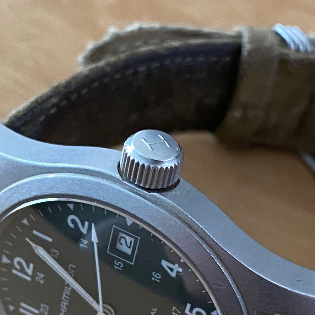 ハミルトン H69419363カーキフィールド Hamilton