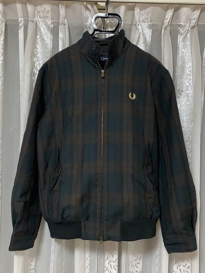 Fred Perry ダークグリーン ブルゾン