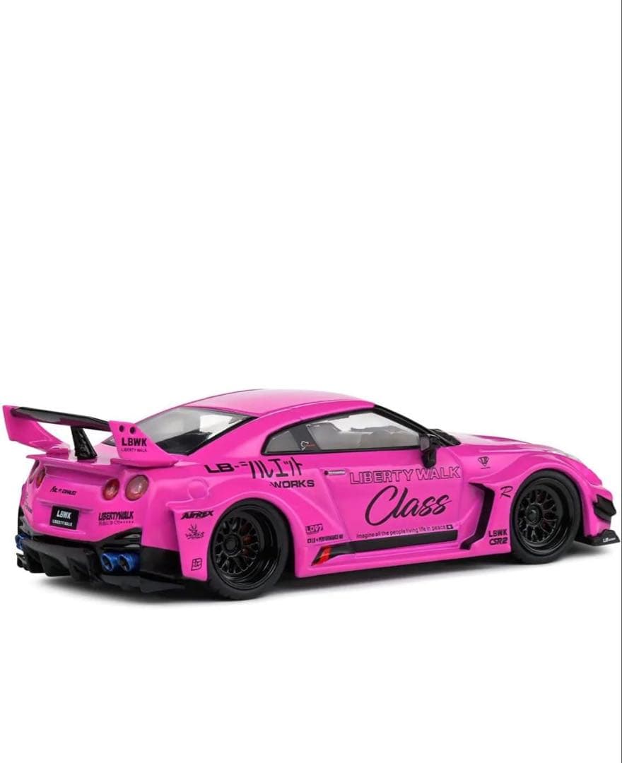 Liberty Walk GT-R ミニカー 1/43ピンク