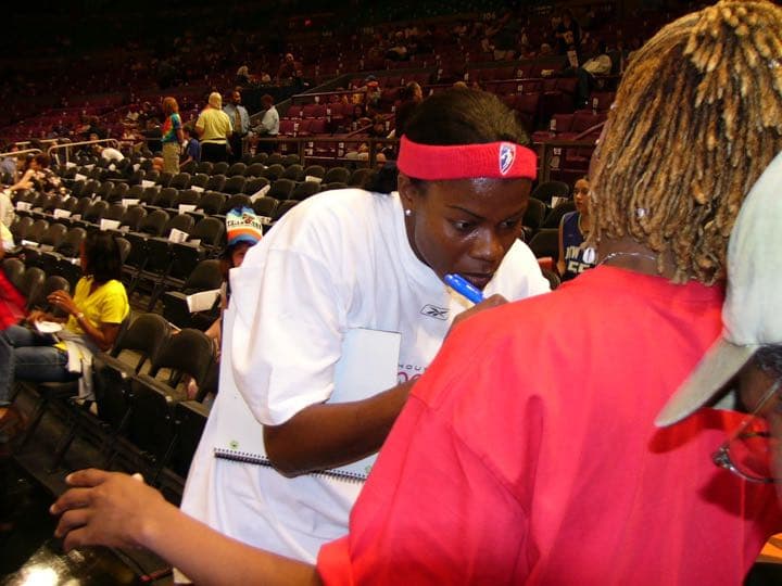 WNBA Sheryl Swoopes RC HOF サインカード