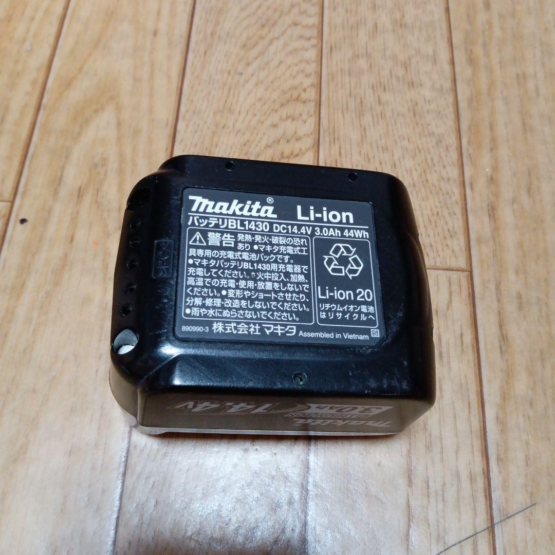 マキタ14.4V充電式クリーナーCL140FD 純正バッテリーBL1430付