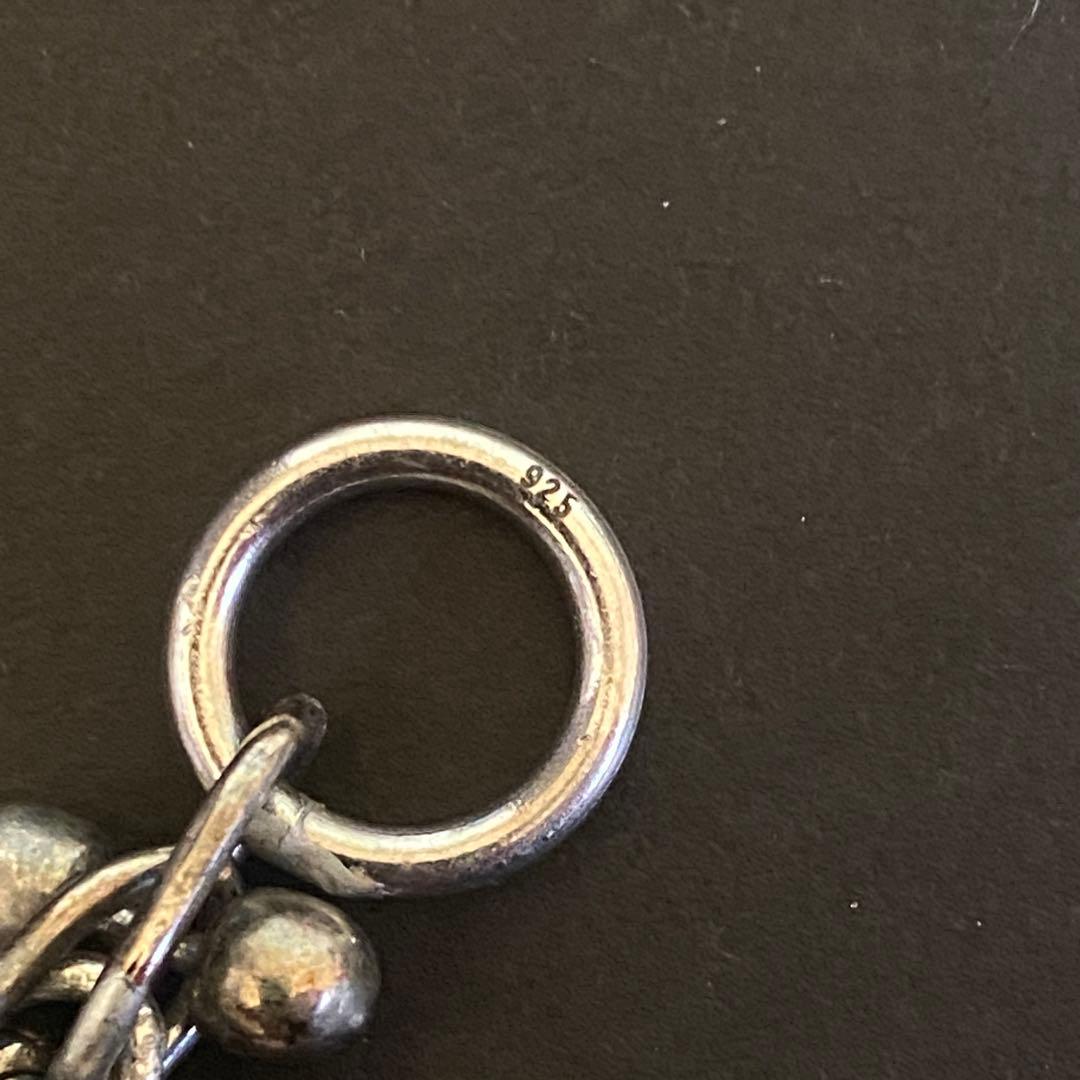 Vintage メキシコ シルバー パール DNA ブレスレット