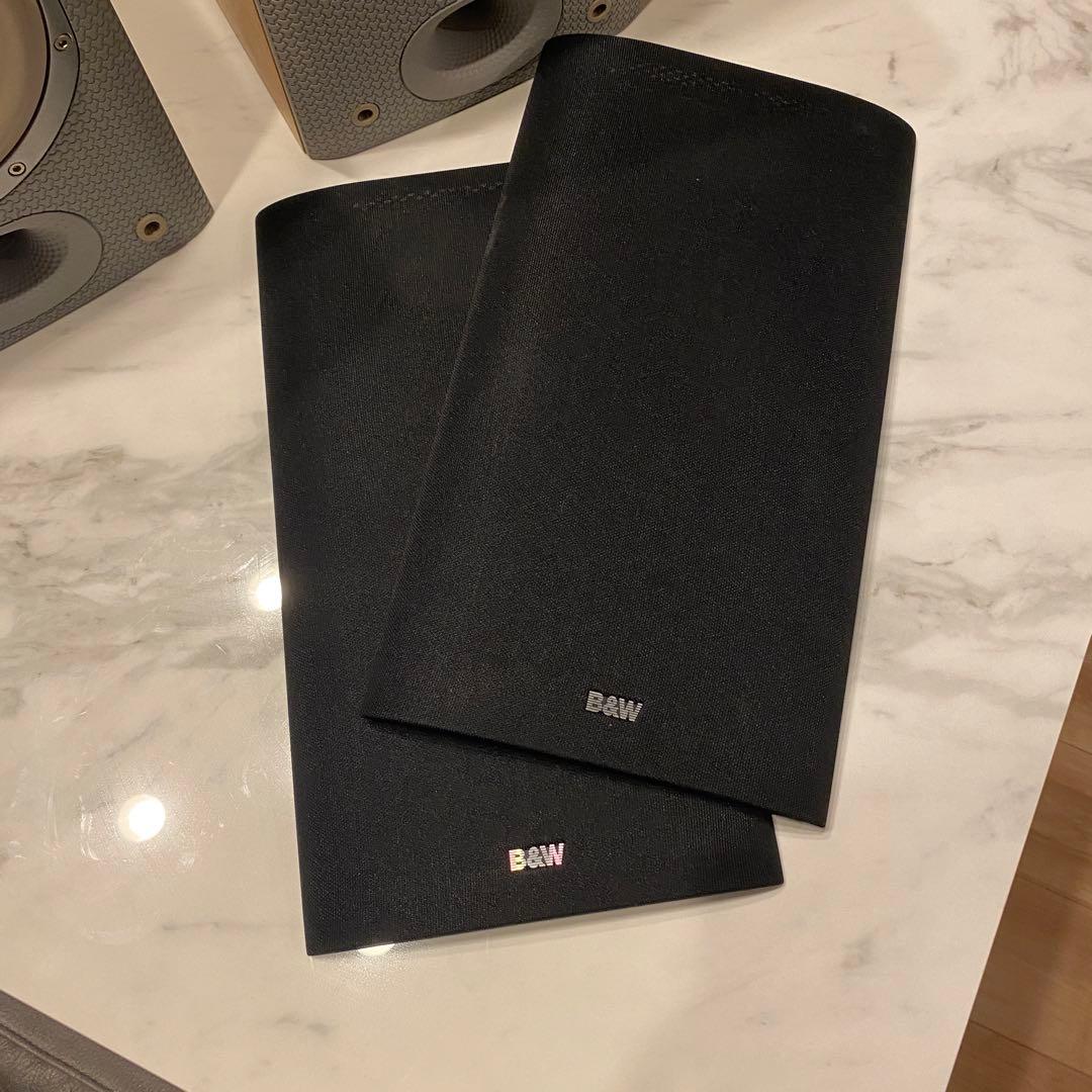 Bowers&Wilkins スピーカー　ペア　バイワイヤリング用コード付き