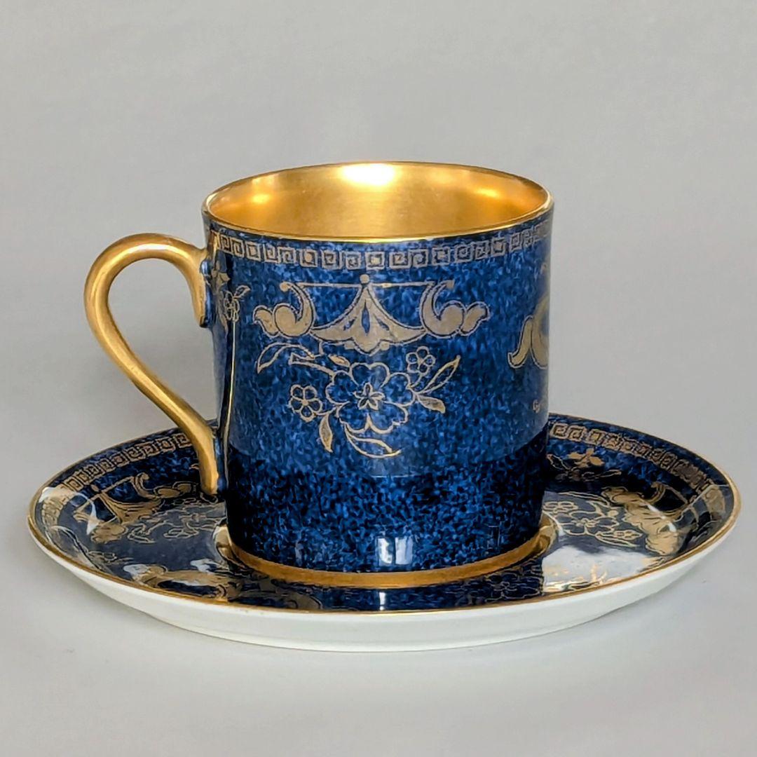 Collingwood コリングウッド金彩 パウダーブルー カップ&ソーサー