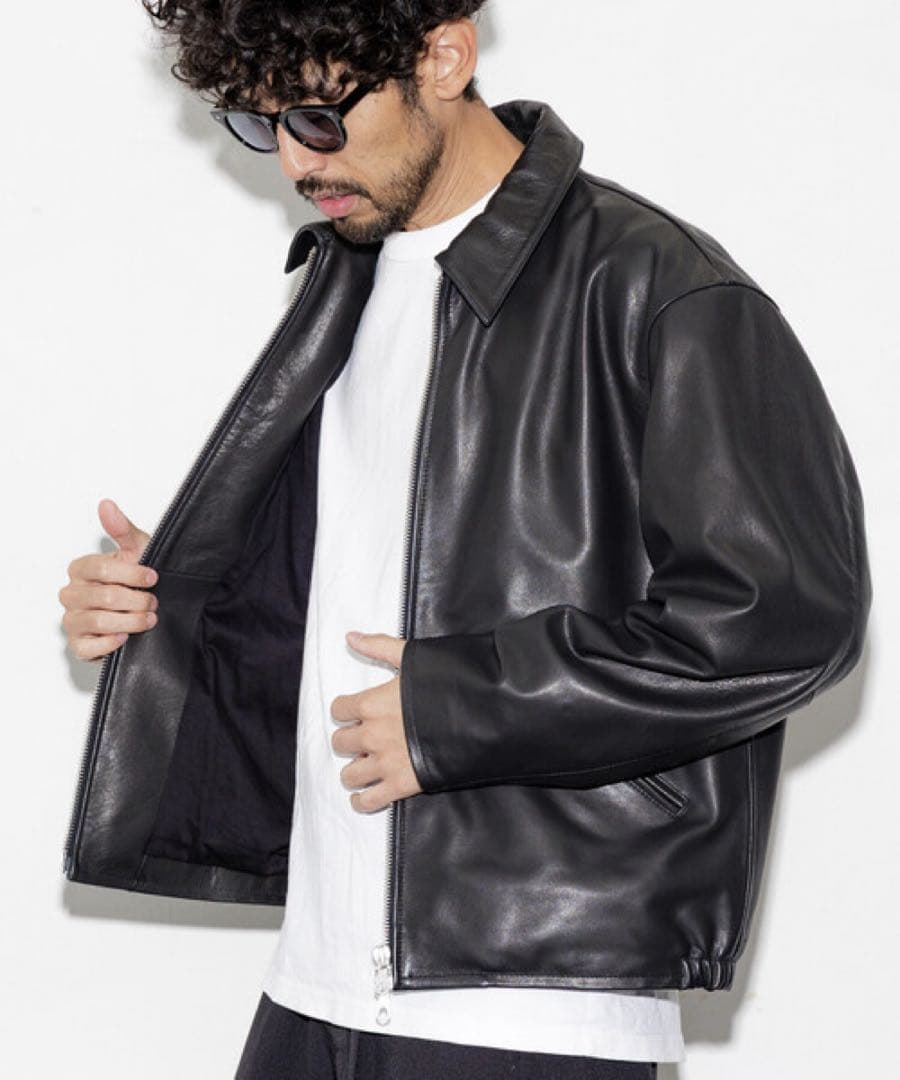 FREAK’S STORE Calf Leatherシングルライダースジャケット