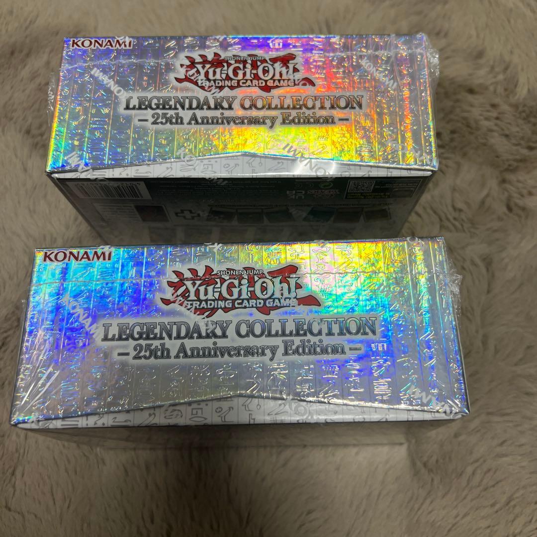 遊戯王 レジェンダリーコレクション 25th シュリンク付き eu版 2箱