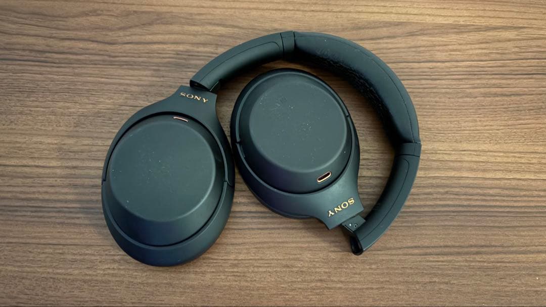 SONY WH-1000XM4 ノイキャンヘッドフォン BK イヤーパッドなし