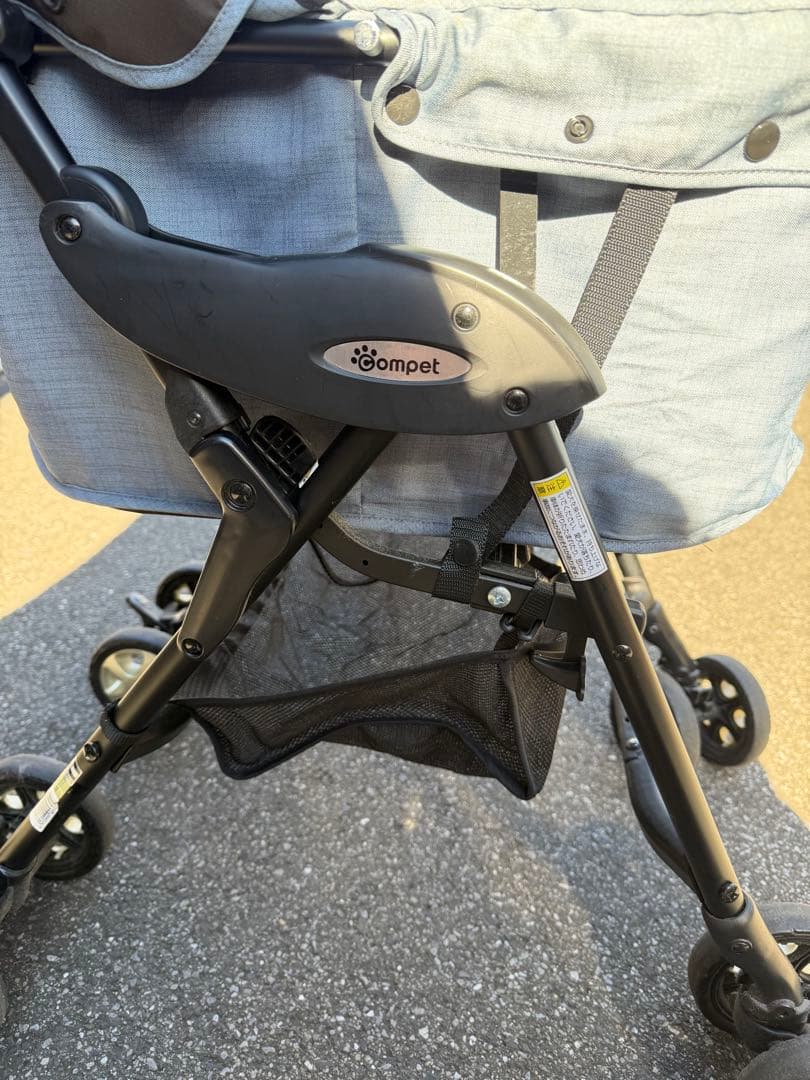 最終値下げ！！compet mimimili ライト　ペットカート レイクブルー