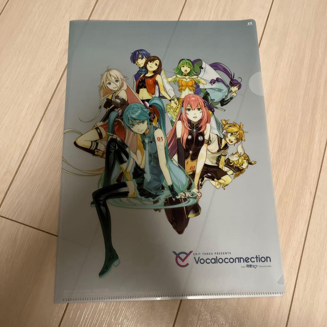 VOCALOID ボーカロイド　CD特典クリアファイル6枚、カード1枚