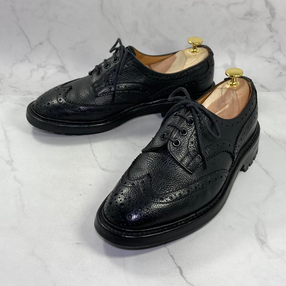 Trickers ILKLEY コマンドソール イングランド製 約25㎝ 黒