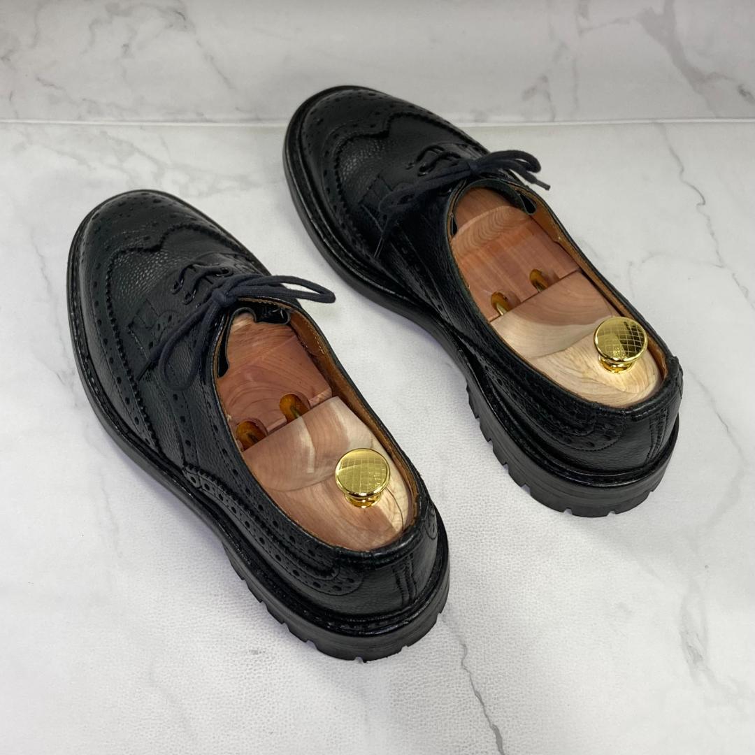 Trickers ILKLEY コマンドソール イングランド製 約25㎝ 黒