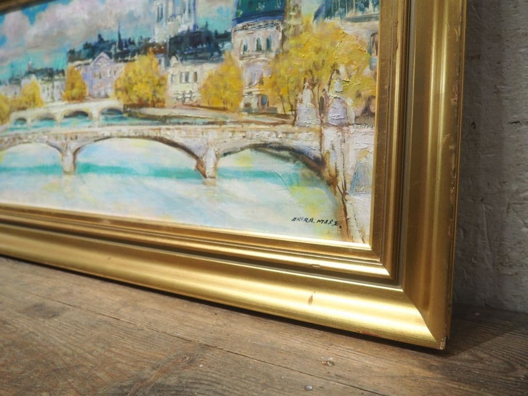 1298 レトロな額縁　アートフレーム　油彩　水彩　画材　ビンテージ　アトリエ