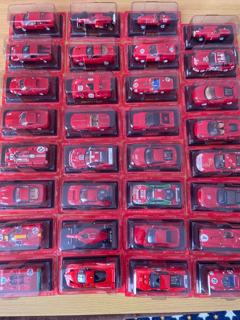 最終値下げ！フェラーリコレクション　1/43 78台 ご希望の方に+27台