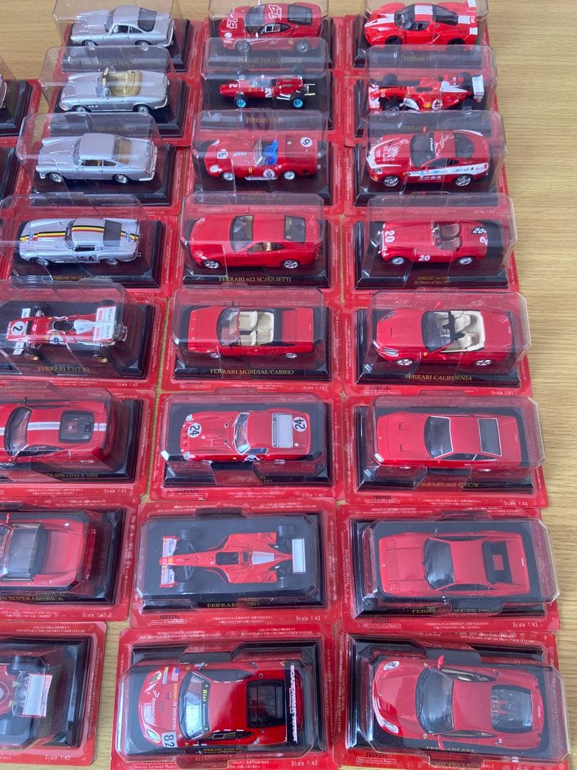 最終値下げ！フェラーリコレクション　1/43 78台 ご希望の方に+27台