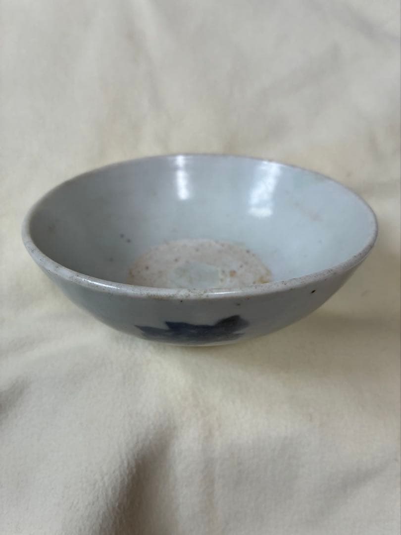 くらわんか小碗　コンニャク印判