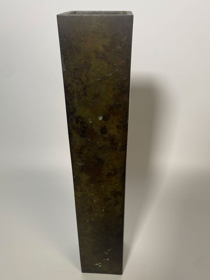 古銅　花生　花瓶　花器　華道