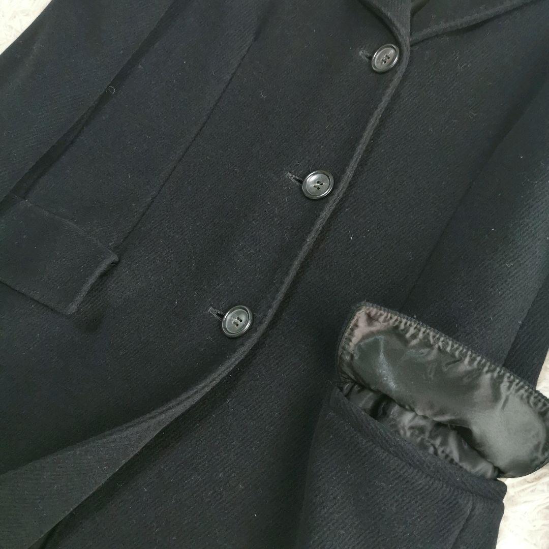 【美品✨】マックスマーラ 銀タグ チェスターコート アンゴラ混 ロング L