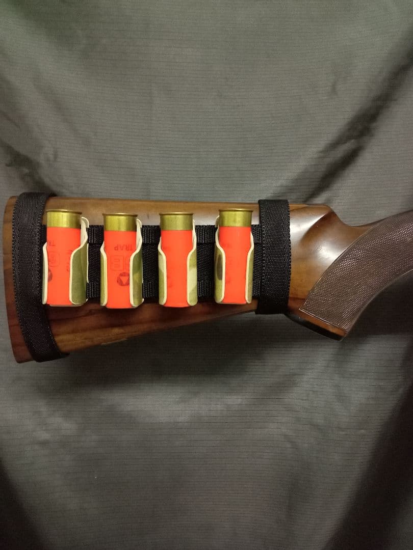 ストック用MOLLEシステム&シェルホルダー(１発用✕４)