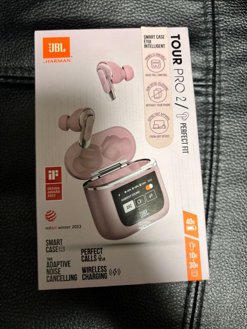 JBL TOUR PRO 2 ワイヤレスイヤホン ピンク