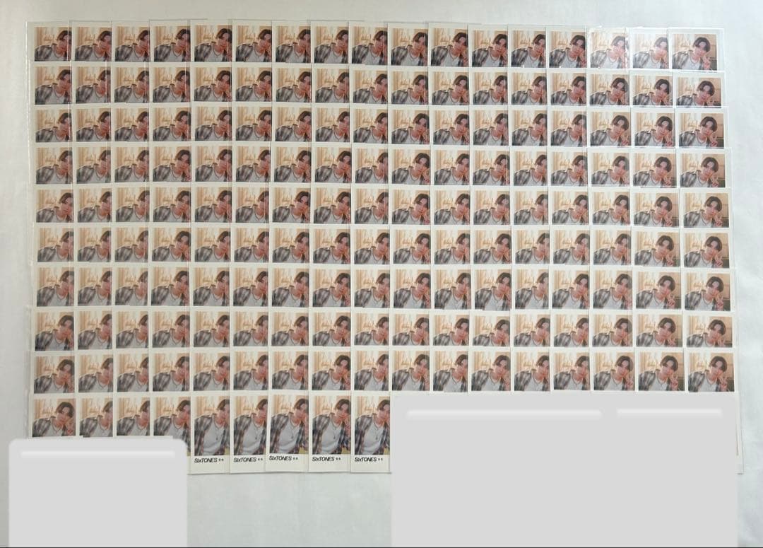 【バラ売り可】SixTONES 音色 ポラロイド風カード フォトカード 田中樹