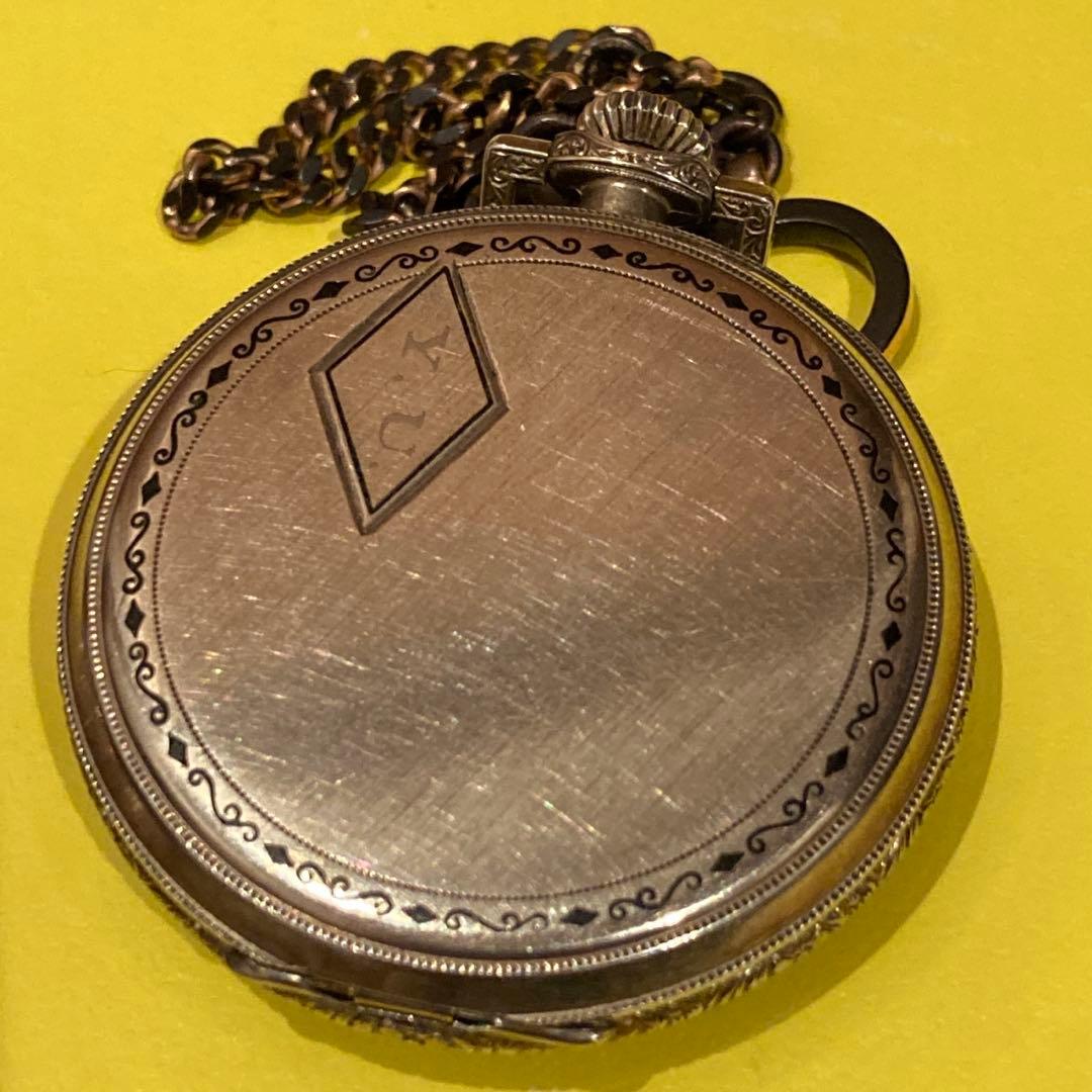 Waltham side 19石 ウォルサム 懐中時計