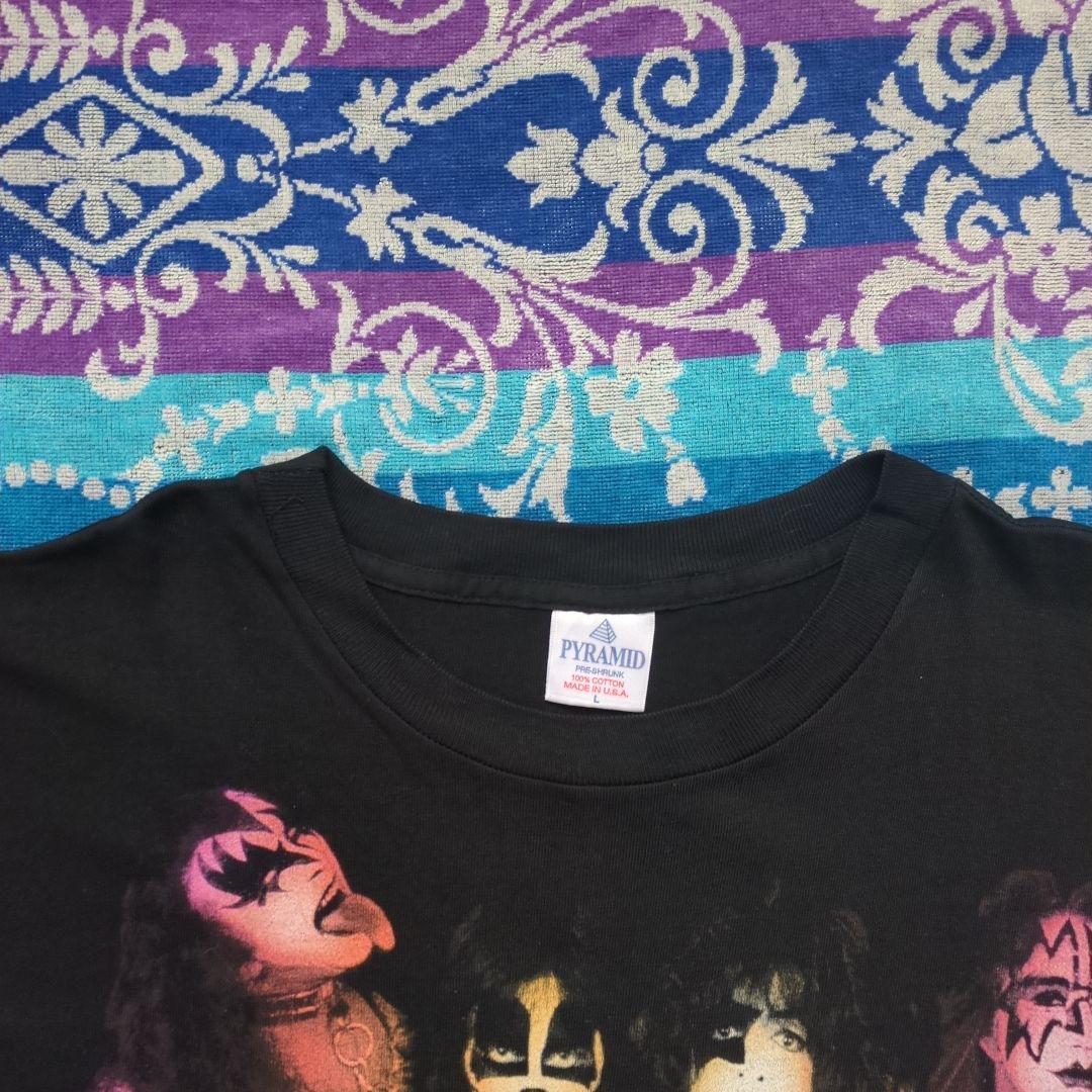 KISS　'96'97ワールドツアーTシャツ Lサイズ